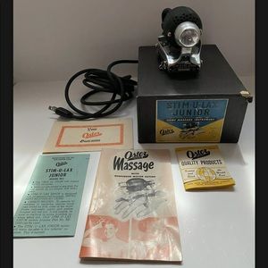 Vintage OSTER Stim-U-Lax Junior Massage Instrument